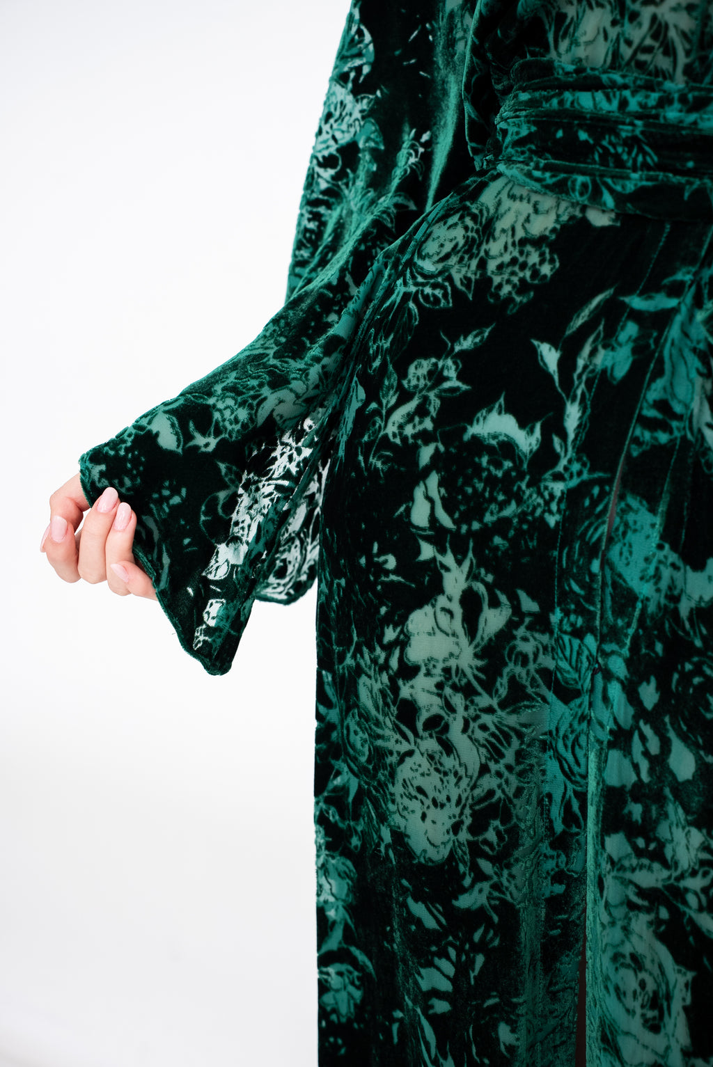 Rose Kimono Dress