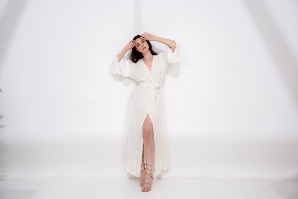 Rose Kimono Dress