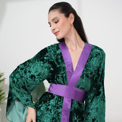 Bhutanese Silk Kimono