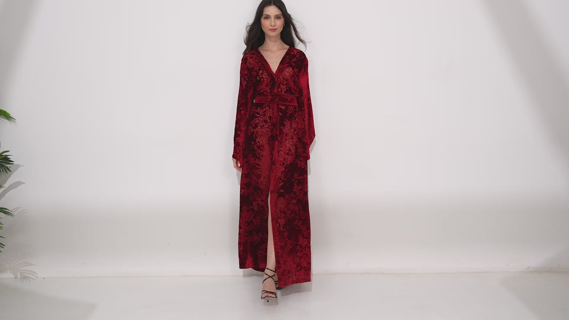 Rose Kimono Dress
